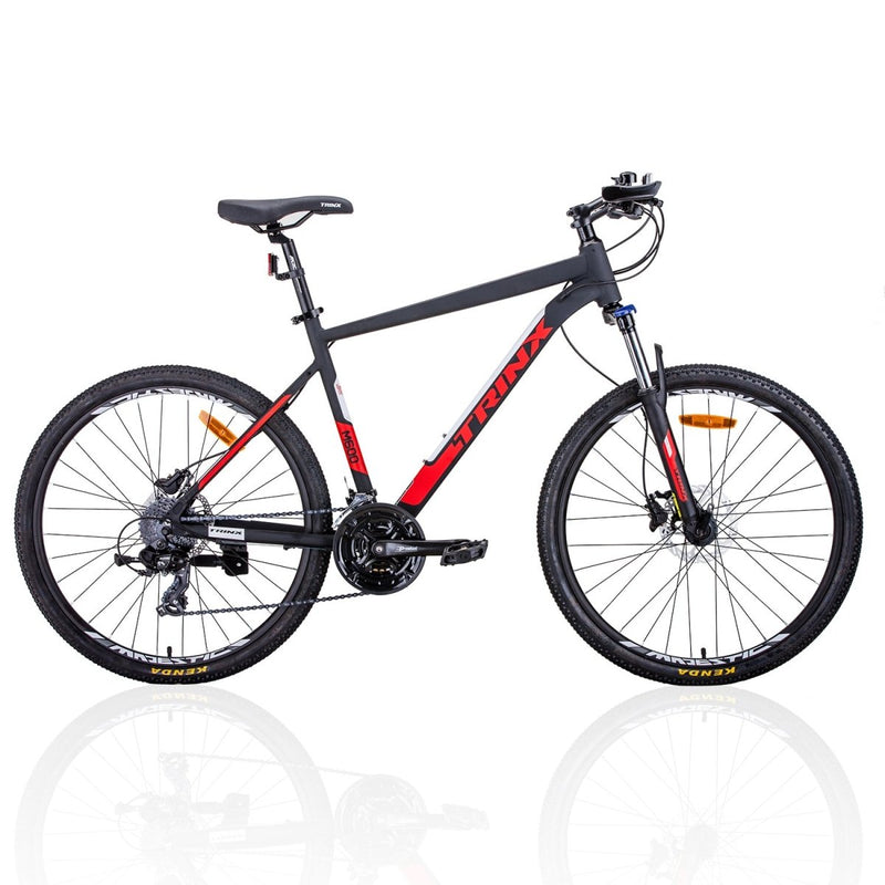Trinx M600 Mountain Bike 24 Speed MTB Bicycle 17 Inches Frame Red - danozdirect