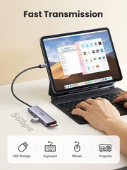UGREEN 60383 Premium 6 - in - 1 USB - C Hub - danozdirect