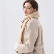 Ultimate warmth with Danoz USB Smart HotScarf, a versatile heating scarf designed for both women and men. - danozdirect