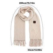 Ultimate warmth with Danoz USB Smart HotScarf, a versatile heating scarf designed for both women and men. - danozdirect