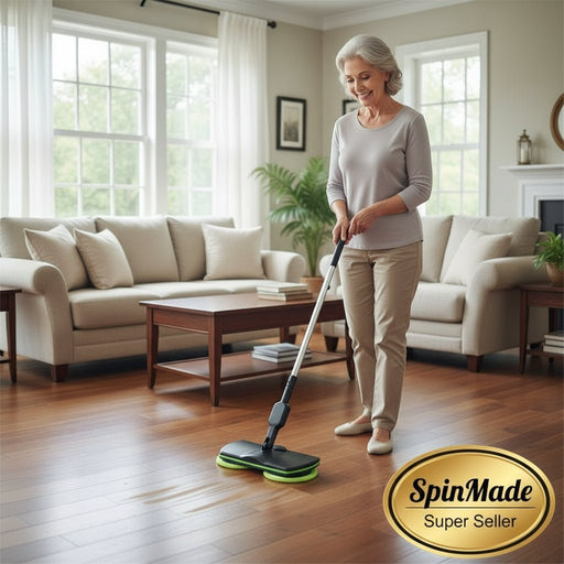 Upgrade your cleaning routine with Danoz Direct SpinMaid - Say goodbye to back - breaking manual mopping - Incl. Delivery - danozdirect