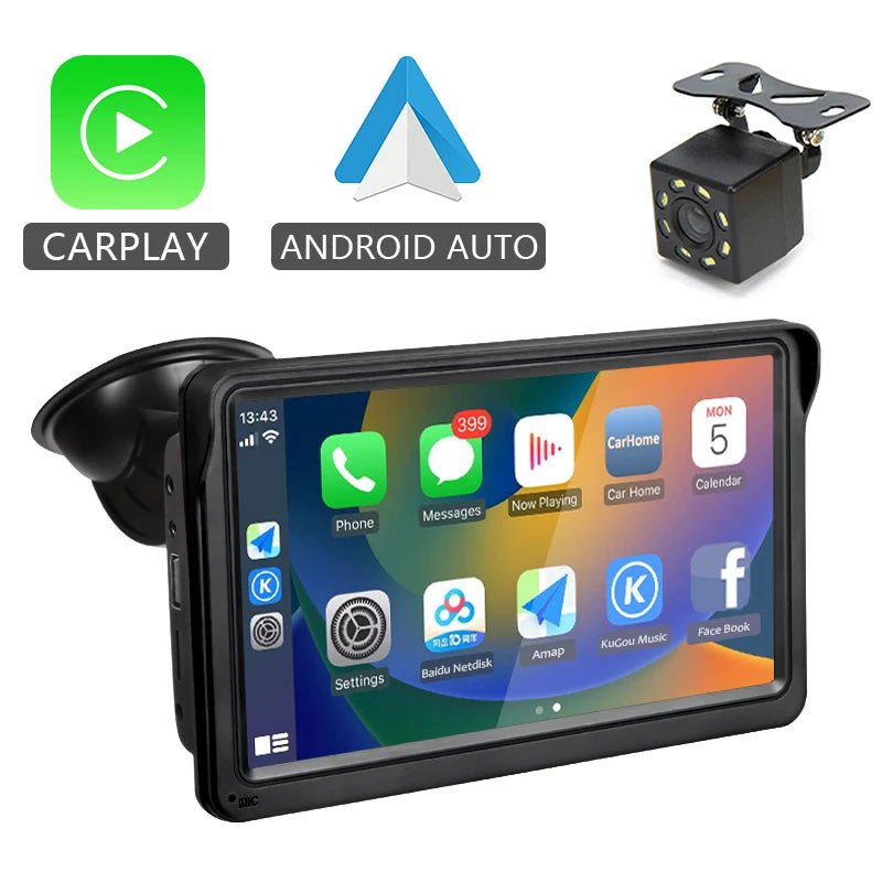 Upgrade your driving experience with Danoz Direct's Hippcron CarPlay Android and Apple Auto Car Radio. Enjoy seamless connectivity - danozdirect
