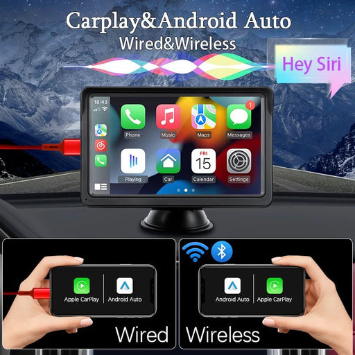 Upgrade your driving experience with Danoz Direct's Hippcron CarPlay Android and Apple Auto Car Radio. Enjoy seamless connectivity - danozdirect
