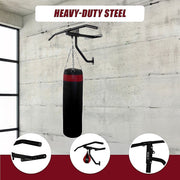 Wall Chin Up Pull Up Bar Punching Bag SpeedBall Station - danozdirect