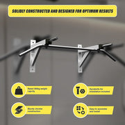 Wall Mounted Chin Up Bar Pull Up - danozdirect