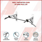 Wall Mounted Chin Up Bar Pull Up - danozdirect