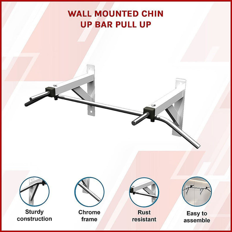 Wall Mounted Chin Up Bar Pull Up - danozdirect