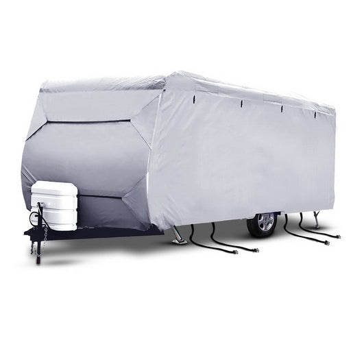 Weisshorn 14 - 16ft Caravan Cover Campervan 4 Layer UV Water Resistant - danozdirect