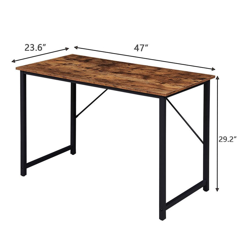 YES4HOMES Computer Desk, Sturdy Home Office Desk for Laptop, Modern Simple Style Writing Table, Multipurpose Workstation - danozdirect