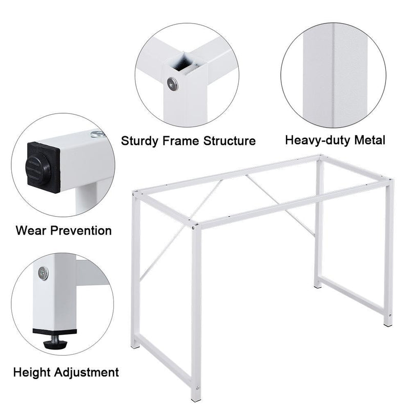 YES4HOMES Computer Desk, Sturdy Home Office Gaming Desk for Laptop, Modern Simple Style Table, Multipurpose Workstation - danozdirect