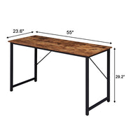 YES4HOMES Computer Desk, Sturdy Home Office Gaming Desk for Laptop, Modern Simple Style Writing Table, Multipurpose Workstation - danozdirect