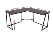 YES4HOMES Corner Computer Desk, Sturdy Home Office Gaming Desk for Laptop, Writing Table, Multipurpose Workstation - danozdirect