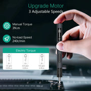 Your DIY sidekick: Danoz DIY 50 - in - 1 Precision Electric Screwdriver Set! USB Charging, With 48 magnetic Phillips and Torx bits - danozdirect