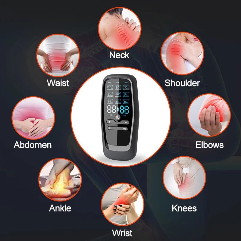 Zap away tension and kick - start your muscles with Danoz EMS! This electric EMS device combines physiotherapy, TENS, and acupuncture vibes to deliver digital therapy and body slimming in one sleek machine. - danozdirect