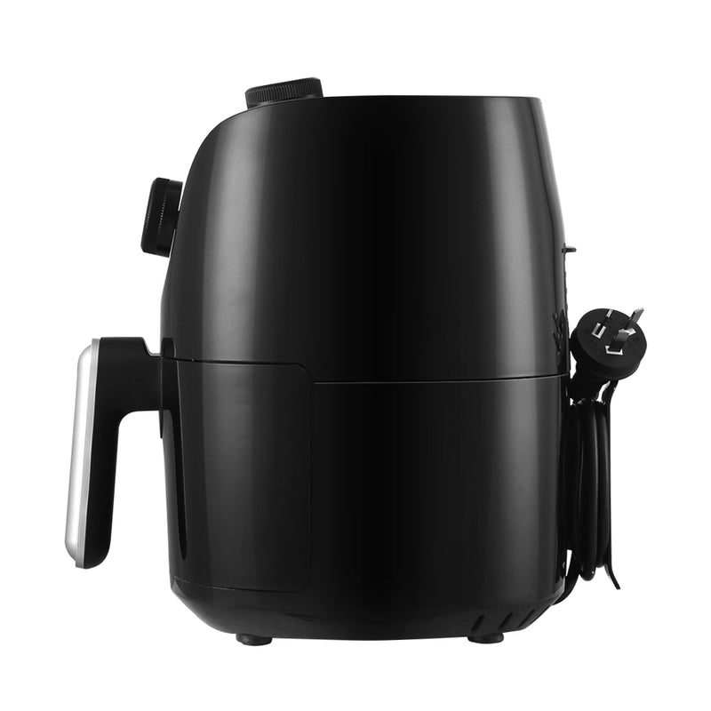 Danoz KitchenSmart Devanti 2.5L Air Fryer 🍗⚡ | 1200W | Up to 80% Less Fat | 80–200°C | 60-Min Timer | 360° Air Circulation | Non-Stick & Removable Tray | SAA Approved | Free Postage!
