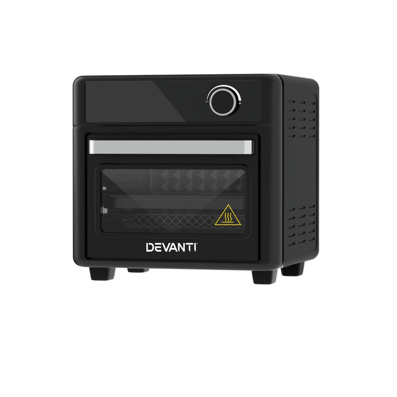 Danoz Direct 🎯Kitchen Smart - Devanti Air Fryer 15L LCD Fryers Oven