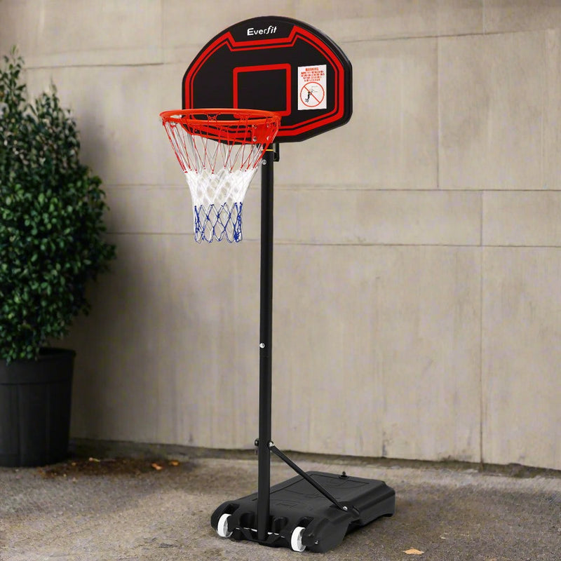 Elevate your basketball game with Danoz Direct - 2.1M Adjustable Portable Basketball Stand Hoop System Rim.