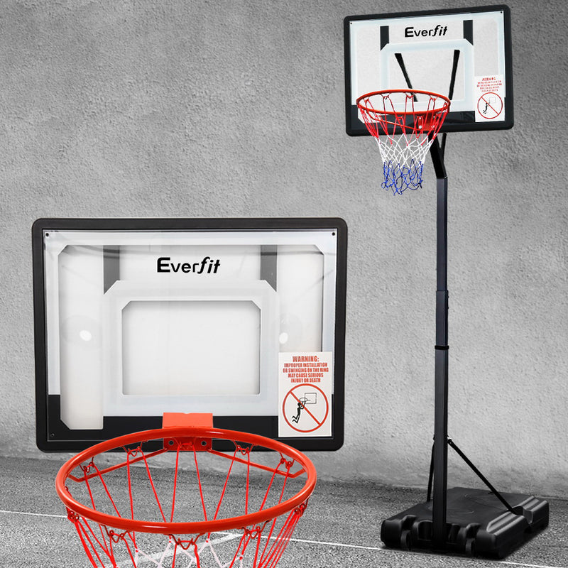 Elevate your basketball game with Danoz Direct Adjustable Portable Basketball Stand Hoop System Rim!