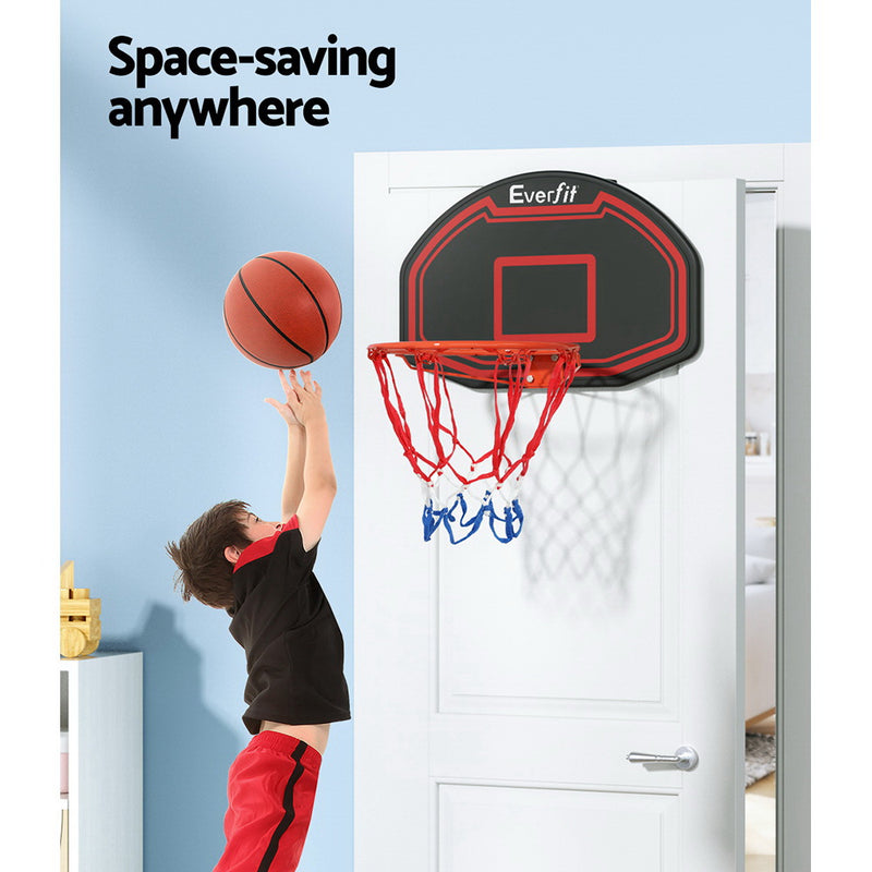Danoz Direct -  Basketball Hoop Door Wall Mounted Kids Sports Backboard Indoor Outdoor