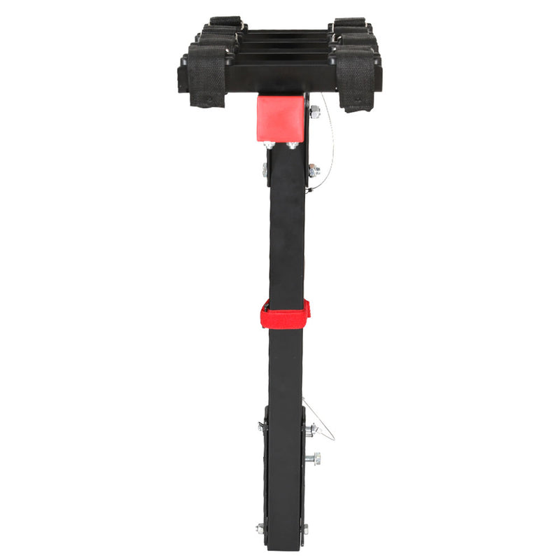 Danoz Direct - Giantz 4 Bicycle Bike Carrier Rack Car 2" Hitch Mount Foldable Black,Giantz 4 Bicycle