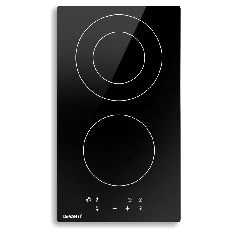 Danoz Kitchen 🧑‍🍳🥘 Devanti Electric Ceramic Cooktop 30cm! Compact cooktop offers fast and efficient cooking powerful ceramic heating elements
