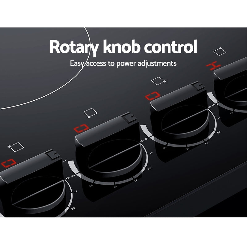 Danoz Kitchen 🧑‍🍳🥘 Devanti Electric Ceramic Cooktop 60cm - the perfect addition to your kitchen!