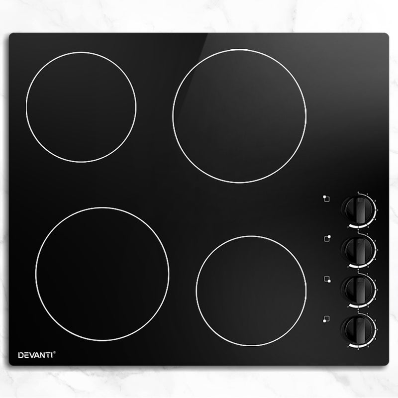 Danoz Kitchen 🧑‍🍳🥘 Devanti Electric Ceramic Cooktop 60cm - the perfect addition to your kitchen!