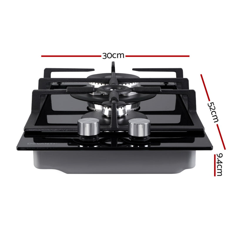 Danoz Kitchen 🧑‍🍳🥘Explore convenience and efficiency of Devanti Gas Cooktop! This 2 burner cooktop is perfect for smaller kitchens and campers