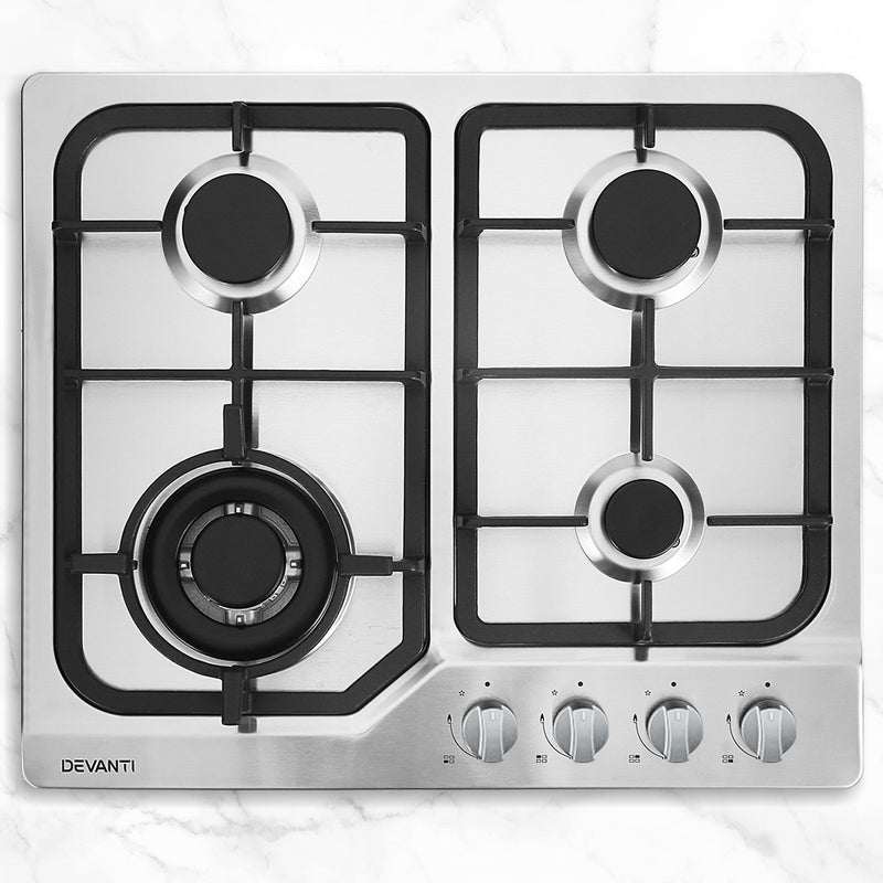Transform your cooking experience with Danoz Kitchen 🧑‍🍳🥘 Devanti Gas Cooktop! Boasting 60cm of cooking space and 4 powerful burners