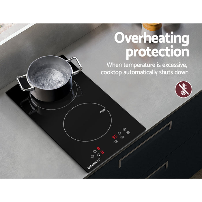 Danoz Direct - Devanti Induction Cooktop 30cm Electric Cooker