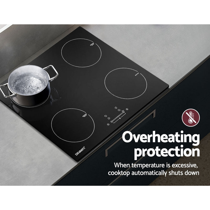 The ultimate cooking convenience with Danoz Direct - Devanti Induction Cooktop 60cm Electric Cooker. With its advanced induction technology