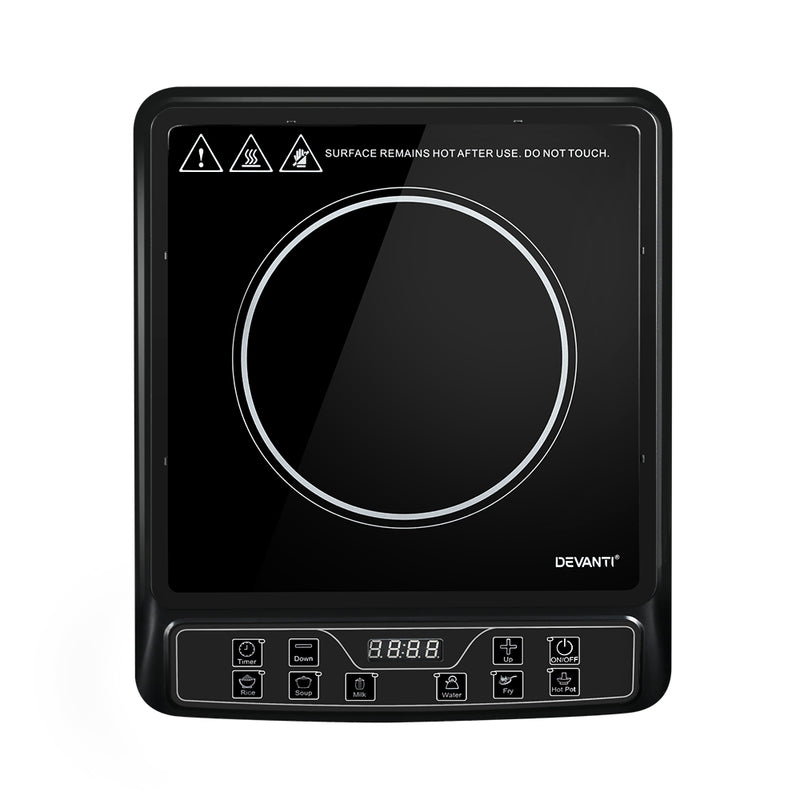 Danoz Kitchen 🧑‍🍳🥘 Devanti Induction Cooktop, game-changer for your cooking experience. 30cm portable design , cook anywhere, anytime