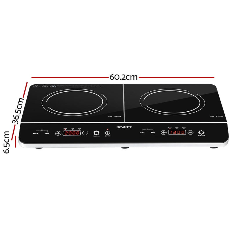 Take your cooking to the next level with Danoz Direct - Devanti Induction Cooktop 60cm Portable Cooker! With its advanced technology