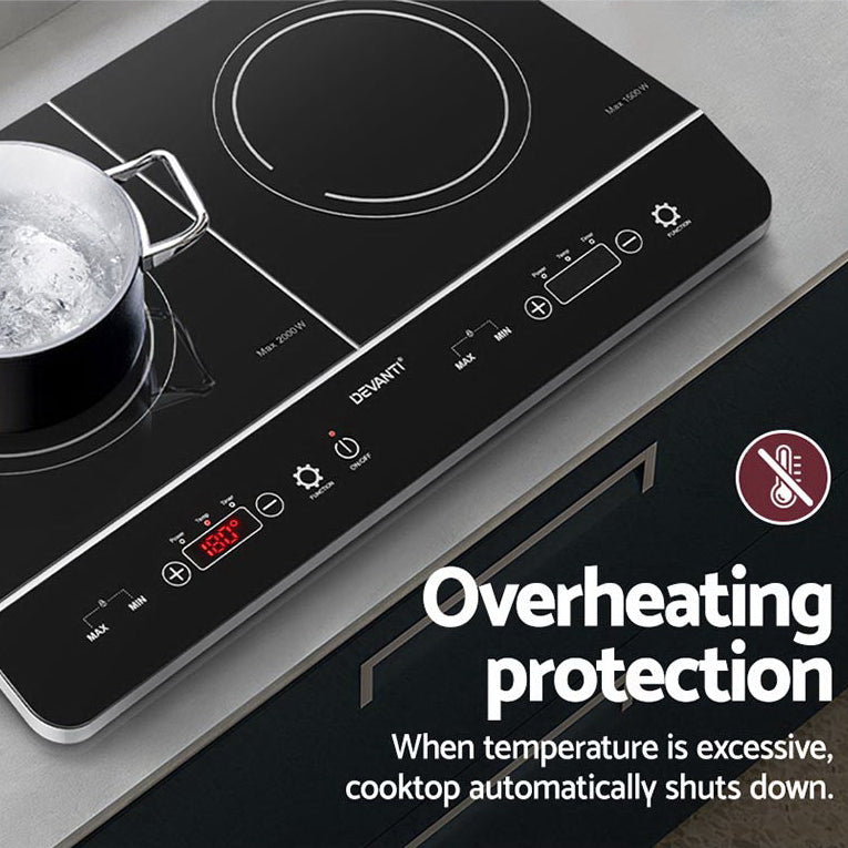 Take your cooking to the next level with Danoz Direct - Devanti Induction Cooktop 60cm Portable Cooker! With its advanced technology