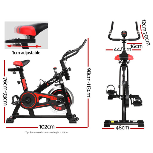 Discover Ultimate fitness machine with Danoz Direct's Everfit Spin Bike! Experience the benefits of an intense full-body workout