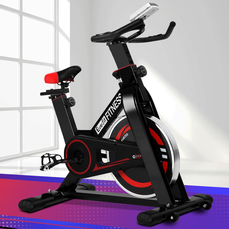 Indulge in the luxury of at-home cycling with the Danoz Direct - Everfit Spin Bike