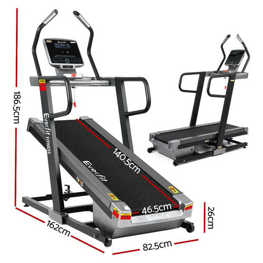 Danoz Direct - Everfit Treadmill Electric Incline Trainer Professional Home Gym Fitness Machine