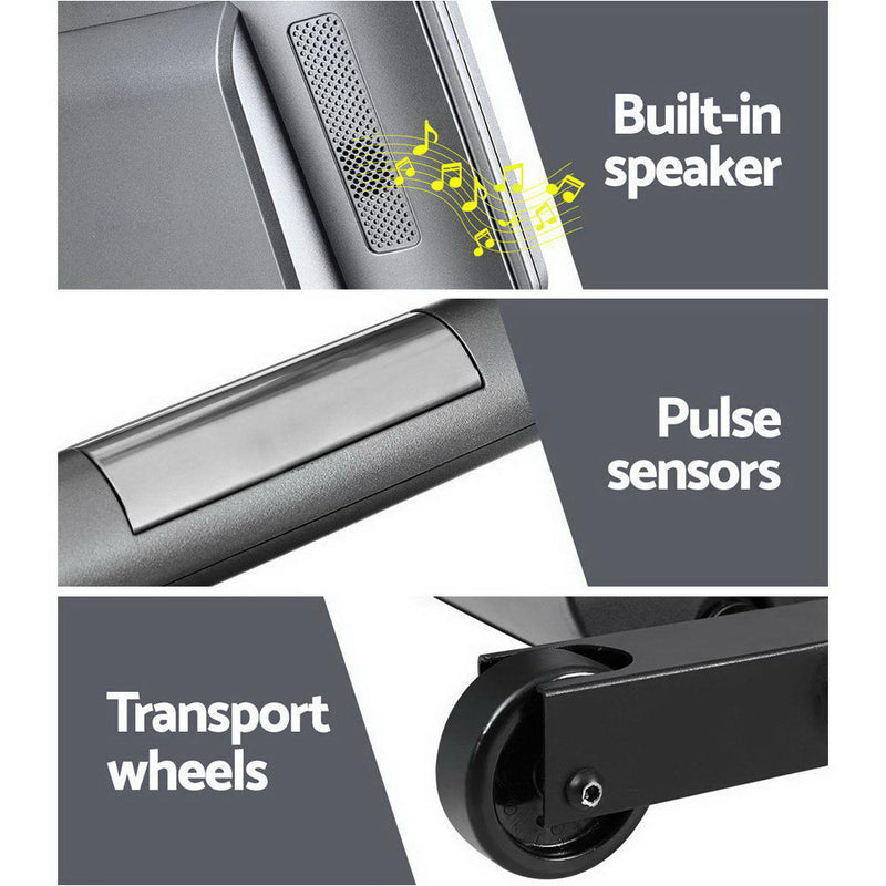 Danoz Fitness - Everfit Treadmill Electric Incline Trainer Professional Home Gym Fitness Machine