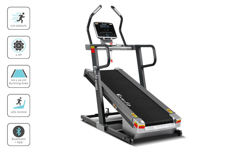 Danoz Fitness - Everfit Treadmill Electric Incline Trainer Professional Home Gym Fitness Machine