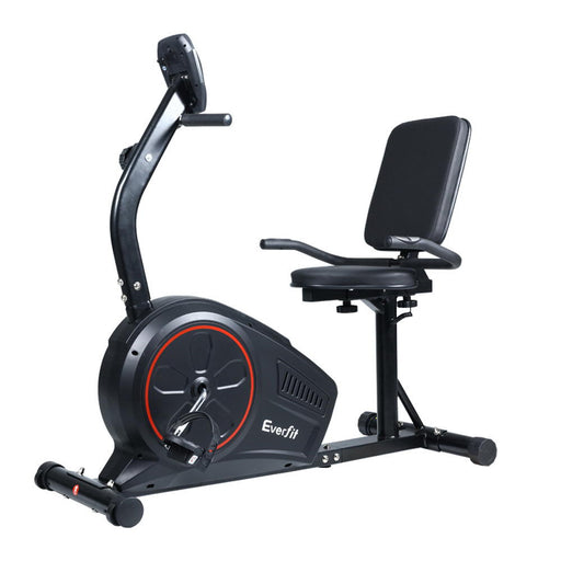 Danoz Direct - Everfit Exercise Bike Magnetic Recumbent Indoor Cycling Home Gym Cardio 8 Level