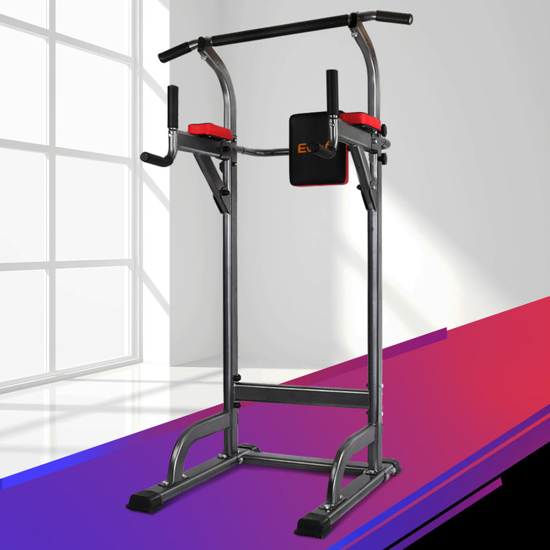 Transform your home Gym with Danoz Direct - Everfit Weight Bench Chin Up Tower! With a 200kg capacity