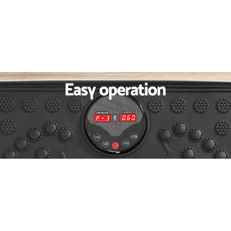 Full body workout with Danoz Direct's Everfit Vibration Machine Platform + Free ropes