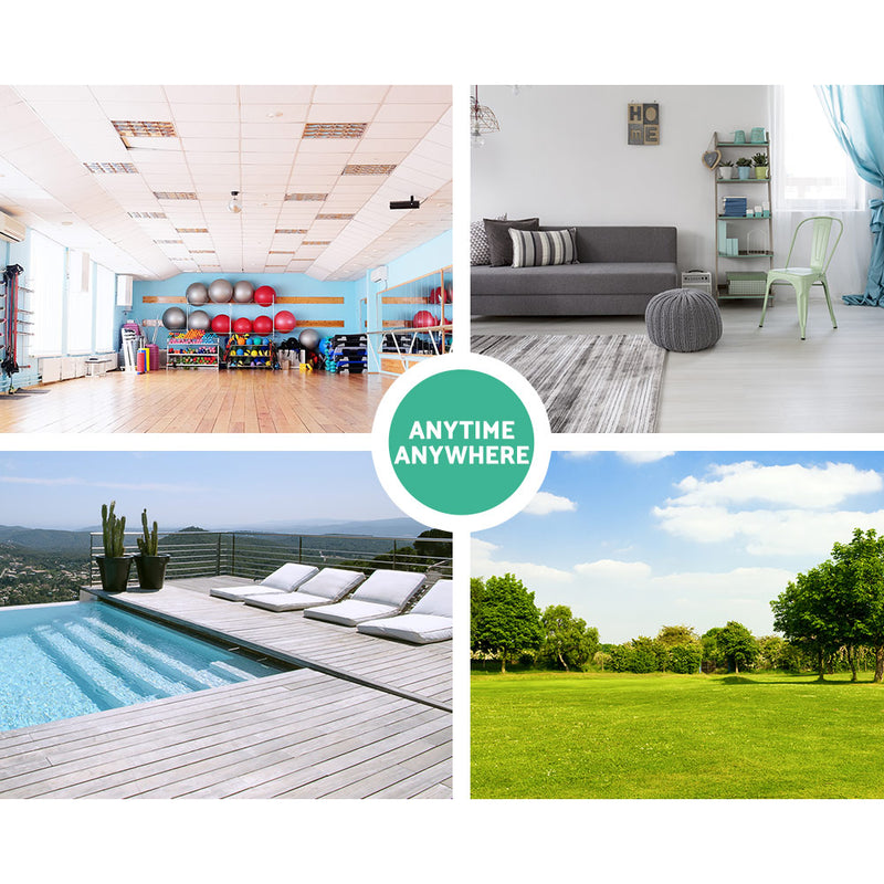 Danoz Fitness -  Aerobic Step Exercise Stepper Steps Home Gym Fitness Block Bench Riser - Free Postage