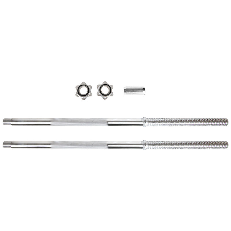 Danoz Direct -  5.5FT Barbell Bar Steel Fitness Exercise Weight Press Gym Home 168CM