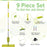 Discover the natural way to clean with Danoz Direct's H2O e3™ 9Pc Sanitizer Mop System - Free Postage