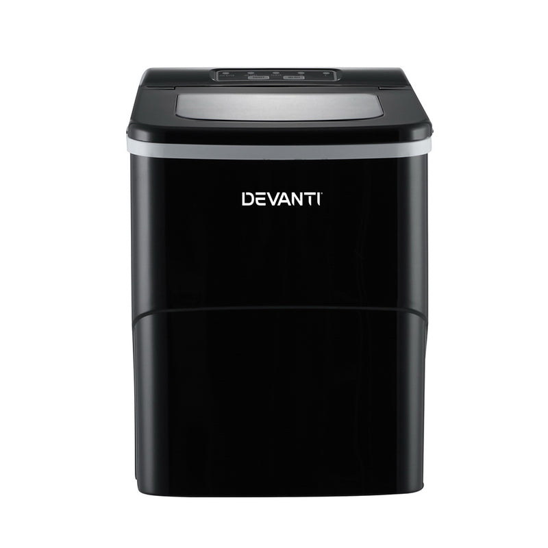 Impress your friends with Danoz Direct - DEVANTi Portable Ice Cube Maker Machine! With a 2L capacity, easy-to-use