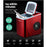 Danoz Direct - DEVANTi Portable Ice Cube Maker Machine 2L Home Bar Benchtop Easy Quick Red