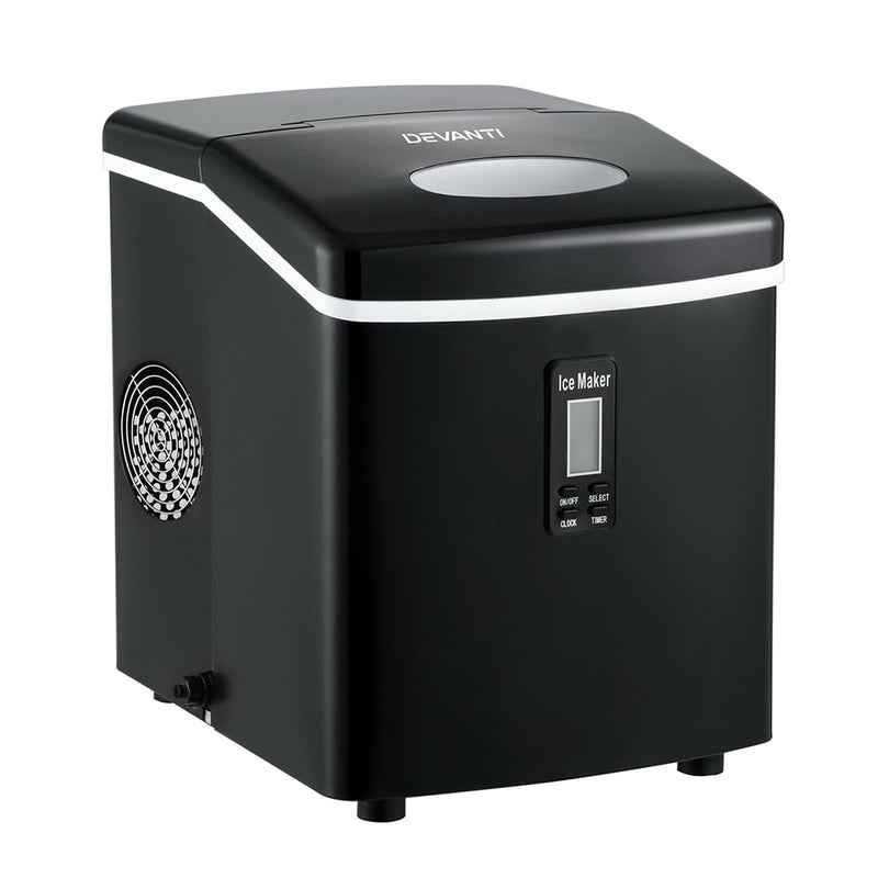 Take your drinks to the next level with Danoz Direct - DEVANTI 3.2L Ice Maker! Produce up to 10kg of ice in just 24 hours