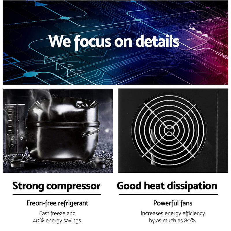 Take your drinks to the next level with Danoz Direct - DEVANTI 3.2L Ice Maker! Produce up to 10kg of ice in just 24 hours