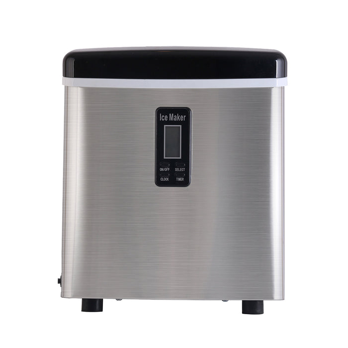 Transform any party, gathering, or hot summer day with Danoz Direct - Devanti 3.2L Stainless Steel Portable Ice Cube Maker